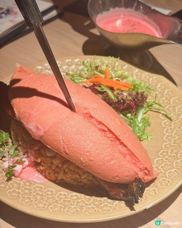 粉紅色蛋包飯？！喫茶ちょうぼ🌸春日限定櫻花Menu🌸