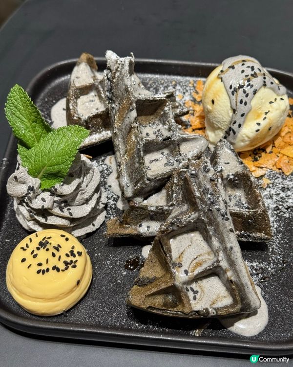 窩夫美食  🖤♠️♣️◼️ Black Coffee 黑系列