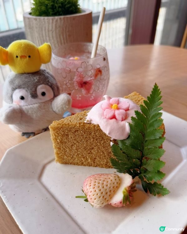 櫻花蛋包飯好靚🌸