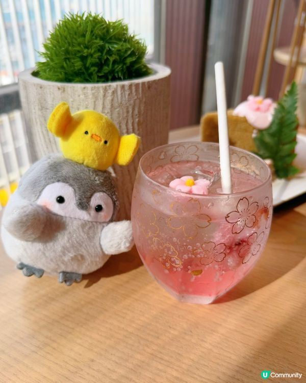 櫻花蛋包飯好靚🌸