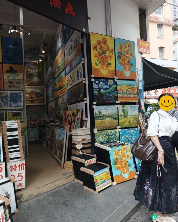 復活節深圳遊🎨 大芬油畫村畫畫體驗！親子、文青好去處！✨