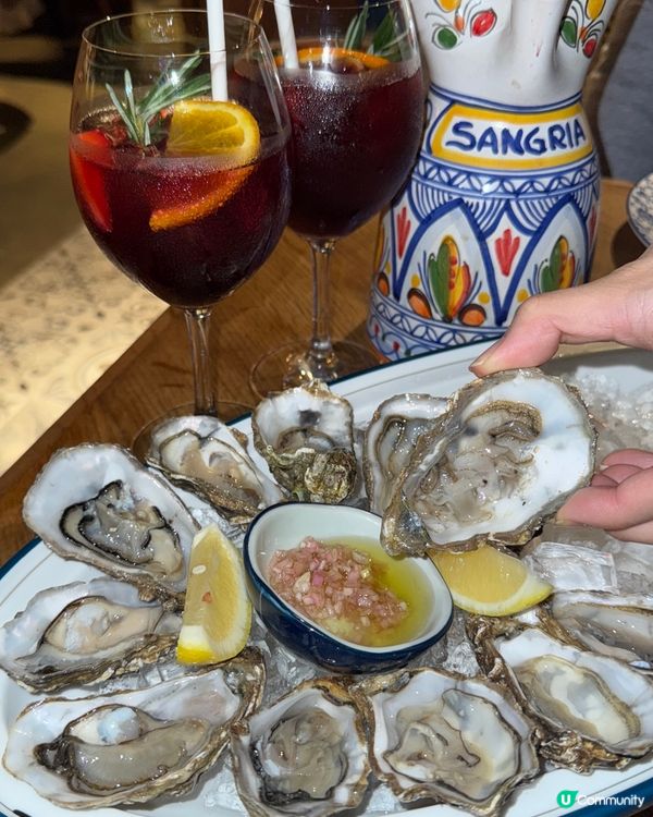 地道西班牙菜🇪🇸任食法國Fine de Claire生蠔🇫🇷🦪