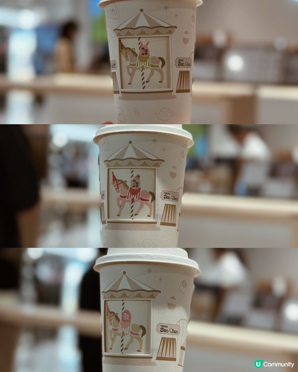 香港限定🇭🇰 吃茶三千復活節夢幻主題雙層杯🎠