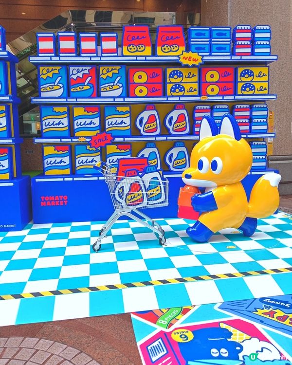 仿超市貨架  造型✨公仔