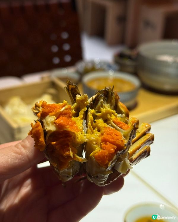 「超好吃的蟹黃麵！！😻」