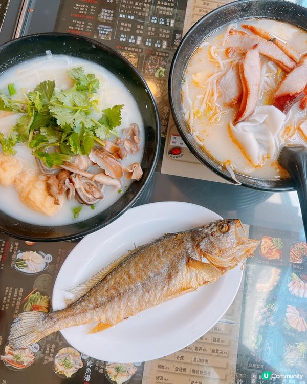 屯門街坊推介原條黃花魚米線！鮮味十足😋