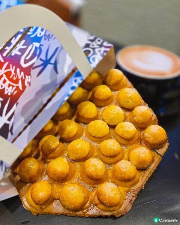 Q版菠蘿包雞蛋仔 🍍🤤  試完真係停唔到！