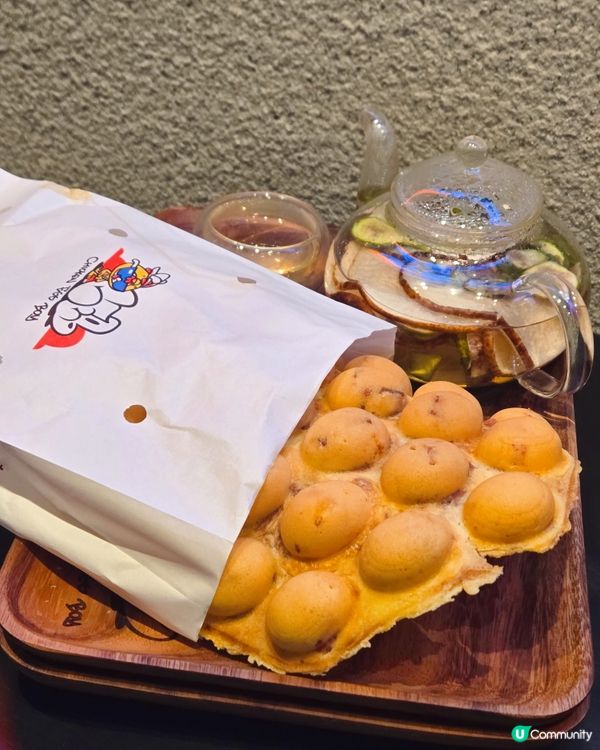 Q版菠蘿包雞蛋仔 🍍🤤  試完真係停唔到！