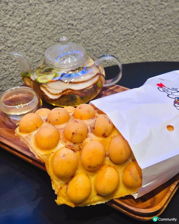 Q版菠蘿包雞蛋仔 🍍🤤  試完真係停唔到！