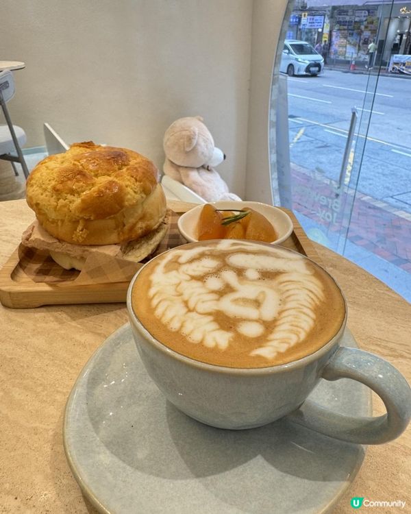 新派港式下午茶藍白格調