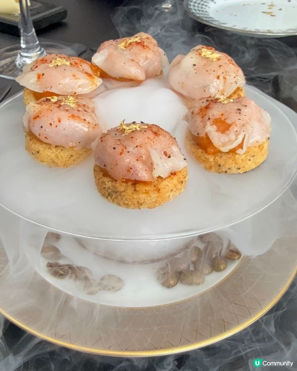 澳門米芝蓮三星🌟 天巢法國餐廳，精緻到爆！🤤