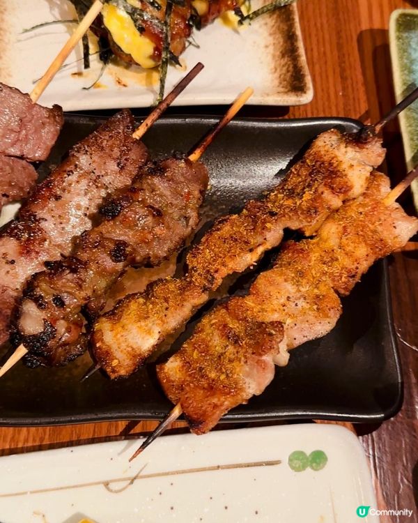 中環串燒抵到喊🔥$10就食到西班牙五花腩