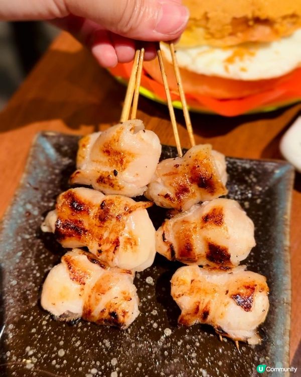 中環串燒抵到喊🔥$10就食到西班牙五花腩