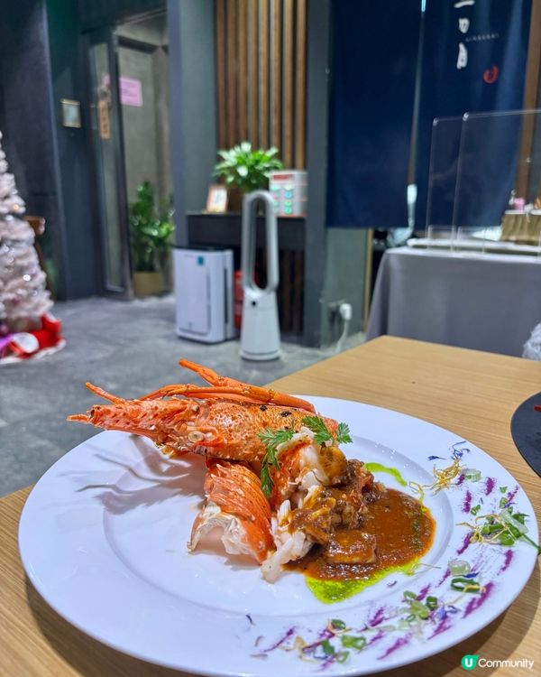 A5宮崎和牛龍蝦鮑魚套餐🦞 抵食！