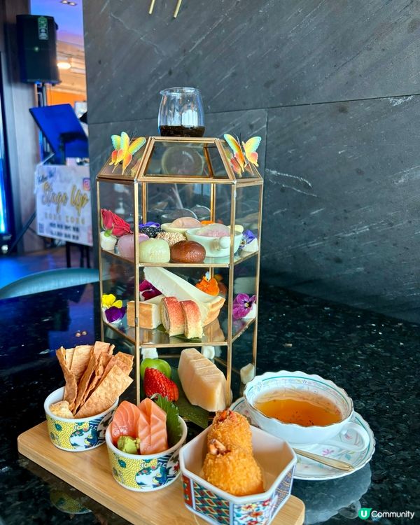 下午茶新發現🤩 花楽日式花園下午茶