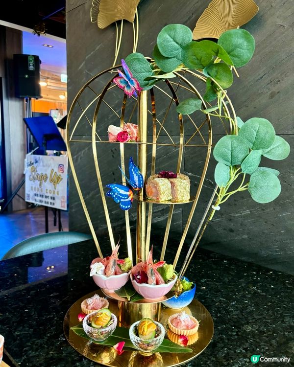 下午茶新發現🤩 花楽日式花園下午茶