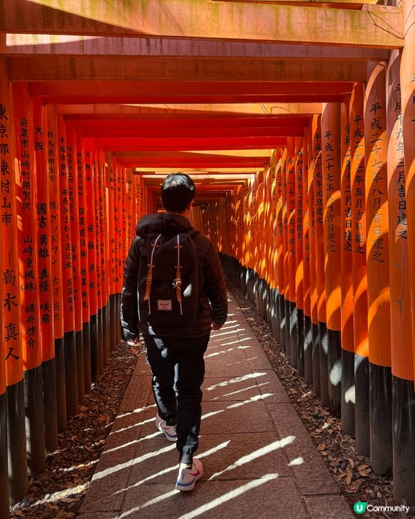 ## 京都伏見稻荷大社⛩️靚到爆！