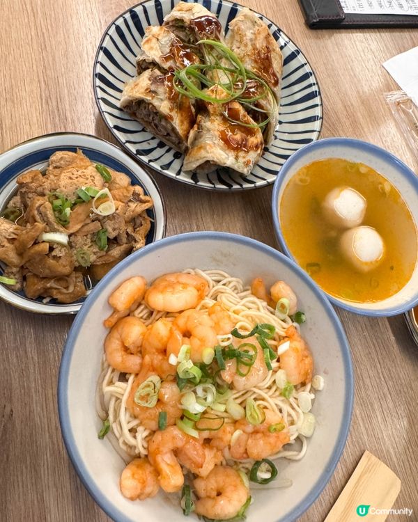 台北車站美食｜蝦控別錯過的忠青商行拌麵套餐