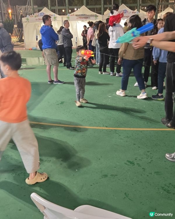 早幾日 九龍城潑水節