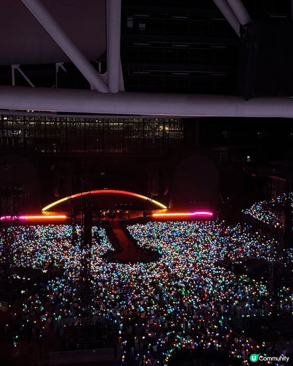 在啟德主場館睇Coldplay演唱會！好正呀！Stadium...