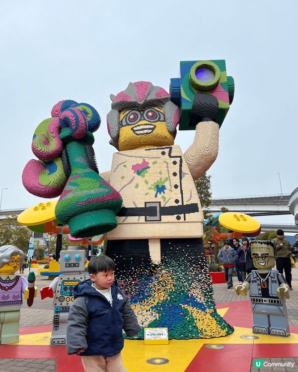 圖片係喺名古屋Legoland影嘅，名古屋Legoland真...