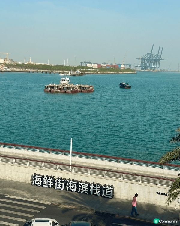 ✨【270°無敵海景露天排檔！】深圳人私藏「辣煌蟹撈麵」平價...