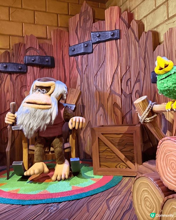 去大阪超級任天堂世界同新開嘅Donkey Kong Coun...