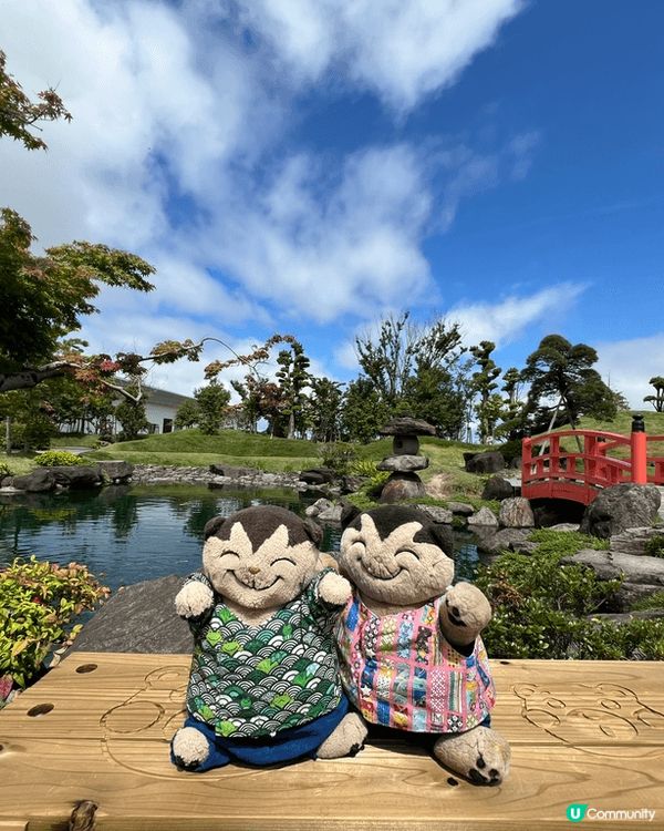 去熊本一定要影熊本熊！熊本市近郊有個大型戶外打卡區！少人流，...