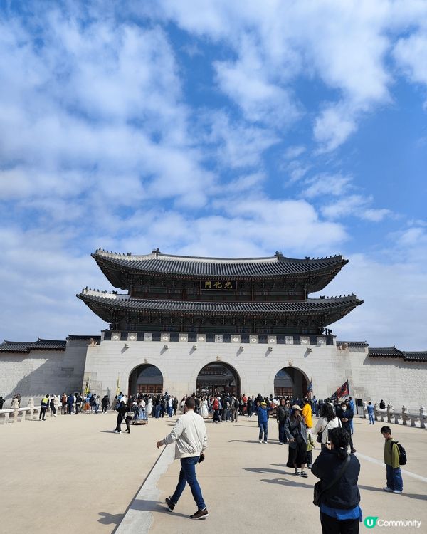 春天去韓國玩，天氣清爽，最啱賞花！韓國櫻花好出名，首爾景福宮...