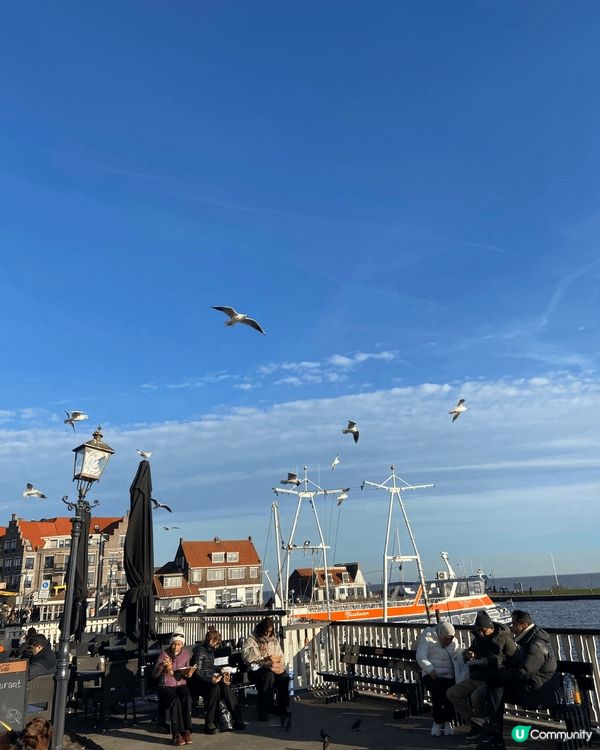 荷蘭讓我感受到藍天白雲輕鬆舒服𣈱意的情懷頓時忘記煩囂俗世投入...