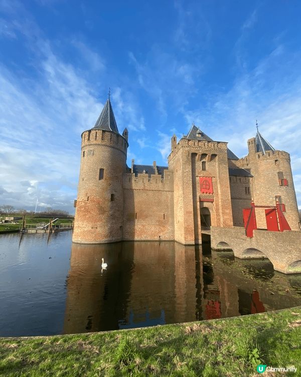 荷蘭讓我感受到藍天白雲輕鬆舒服𣈱意的情懷頓時忘記煩囂俗世投入...