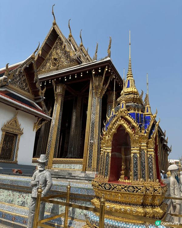每年都要去一次泰國，大皇宮真係點都要黎一次，神聖地方，入面仲...