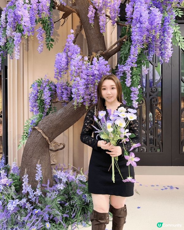 深圳萬象前海有花庭之敍打卡位！真係好出片呀！#沉醉櫻花海