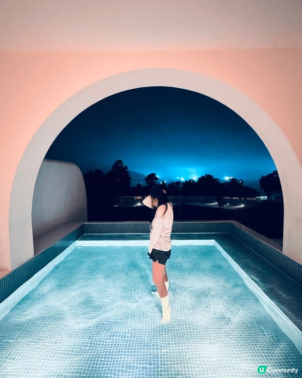 唔洗搭飛機都去到希臘，入住白色小屋～位於深圳南澳「蜜悅・藍白...