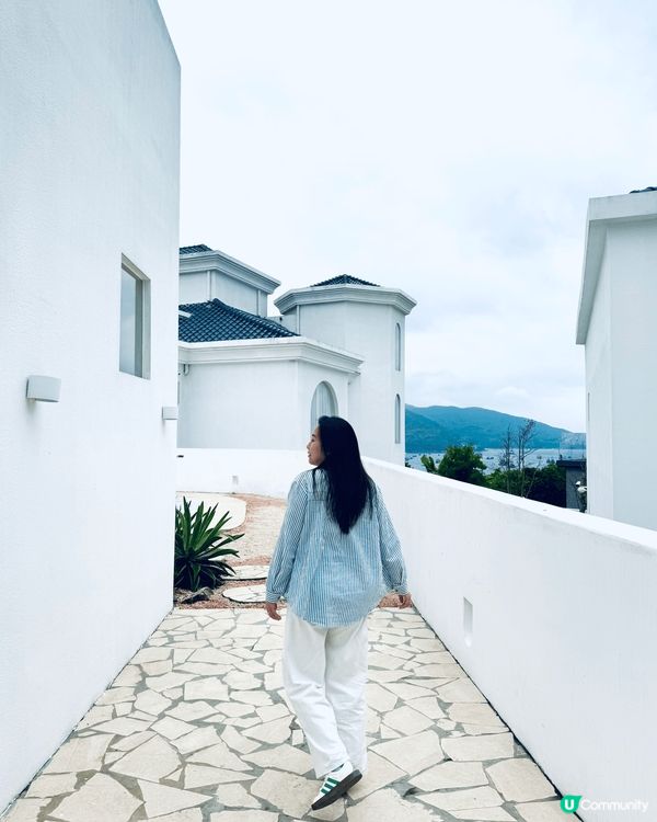 唔洗搭飛機都去到希臘，入住白色小屋～位於深圳南澳「蜜悅・藍白...