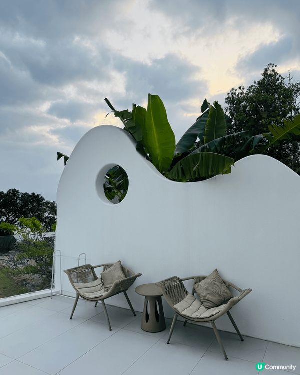 唔洗搭飛機都去到希臘，入住白色小屋～位於深圳南澳「蜜悅・藍白...