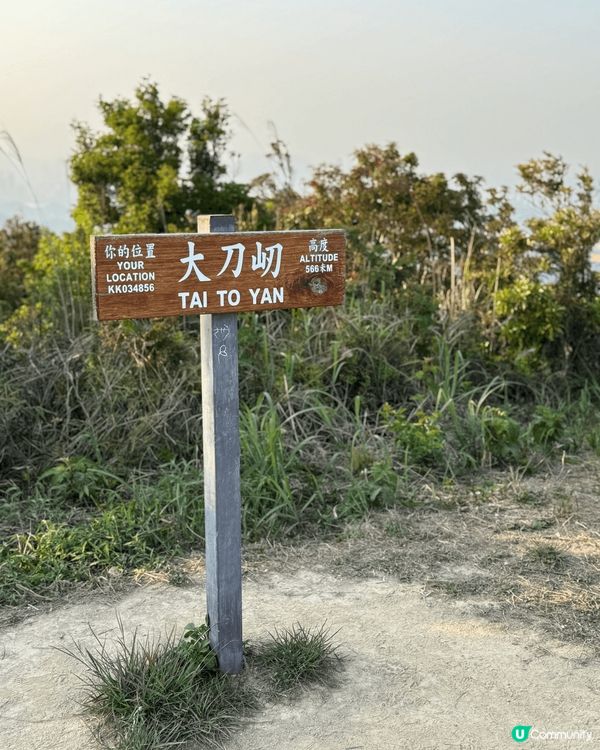 大刀屻山名字源於山脊薄如刀刃，是大埔和粉嶺行山路線。 這裡有...