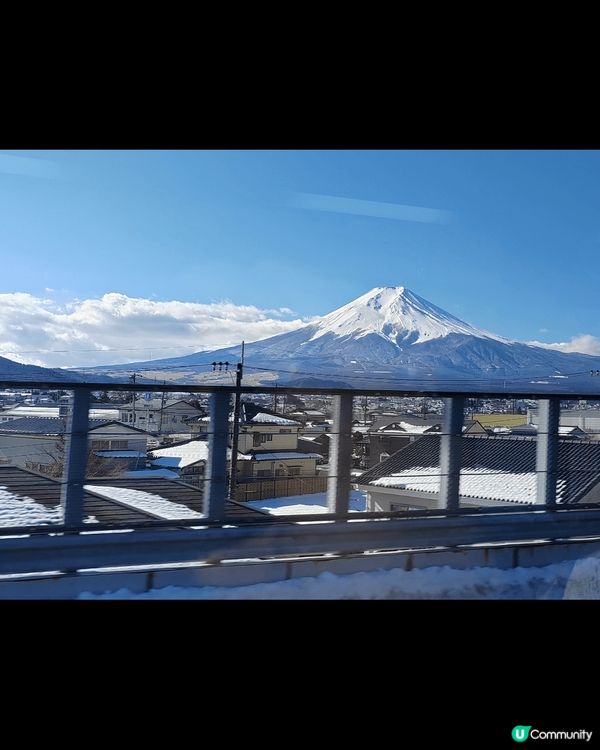日本東京富士山，無論由車望出去、或在山上望落去都是一樣咁靚，...