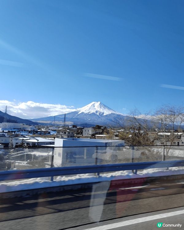日本東京富士山，無論由車望出去、或在山上望落去都是一樣咁靚，...