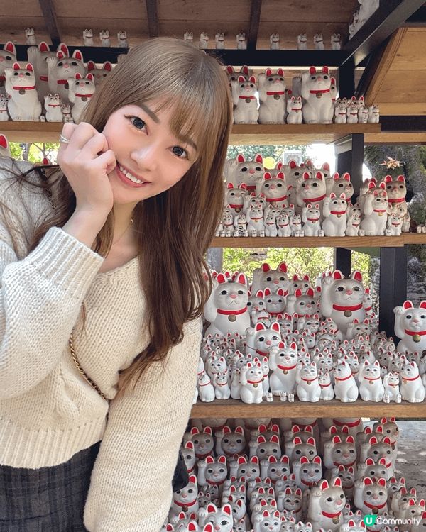 旅行最愛走景點打卡，豪德寺想去好耐，終於有機會去，仲連續去左...