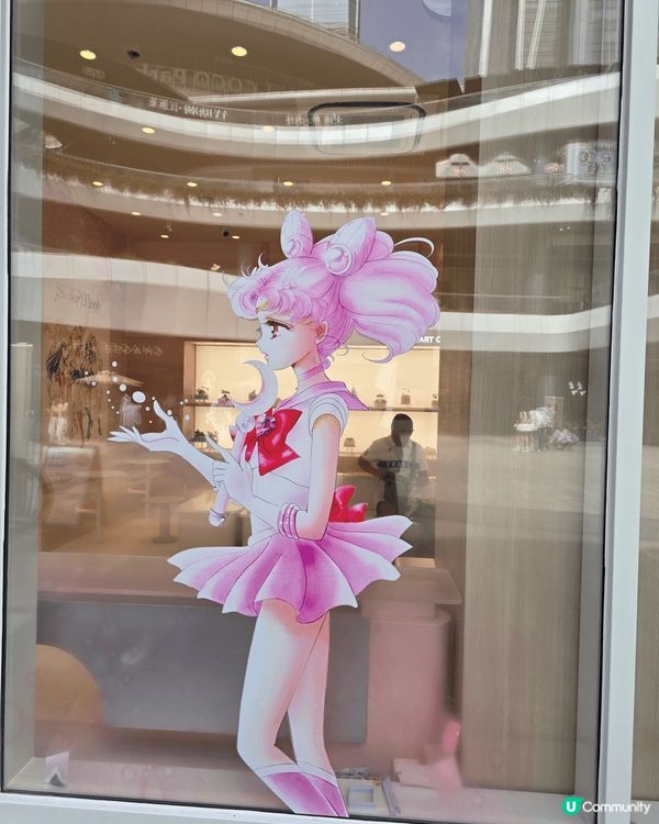 深圳coco park有我最鍾意嘅美少女戰士，又可以打卡，又...