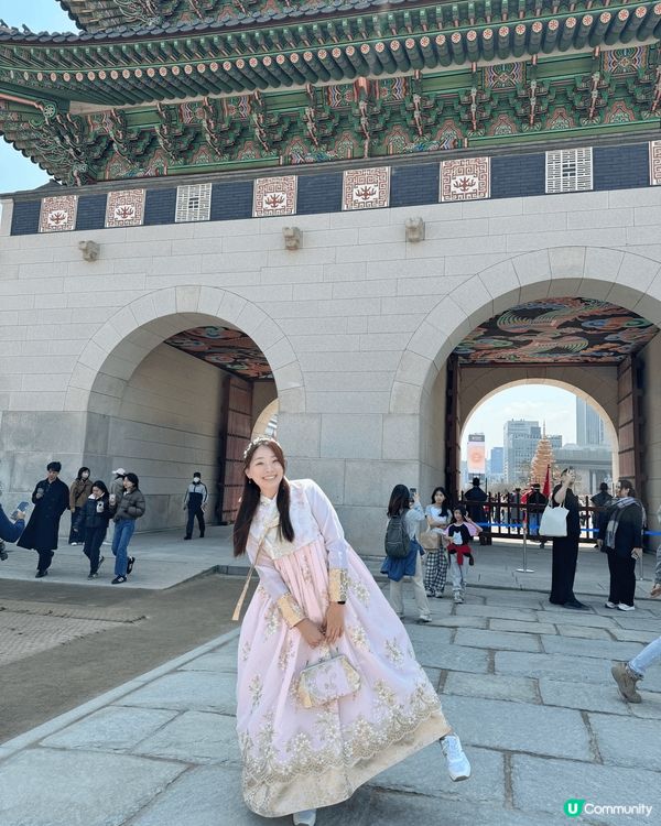 早兩星期去咗韓國首爾旅行，一定要去景福宮著韓服影相打卡喇！呢...