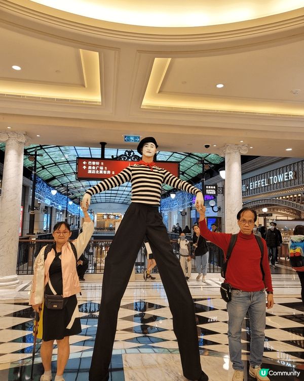 澳門珠海之旅,  London人酒店和巴黎人酒店有好多打卡位...