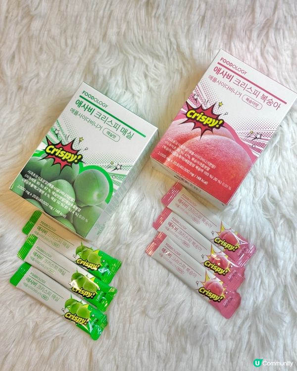 🩺🧑‍⚕️❤️‍🩹健康零食 果味蘋果醋粒粒脆糖🍎