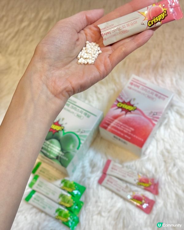 🩺🧑‍⚕️❤️‍🩹健康零食 果味蘋果醋粒粒脆糖🍎