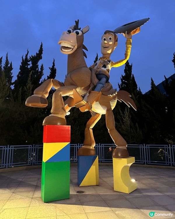 打卡上海迪士尼Toy Story酒店 職員有線，早餐合理，園...