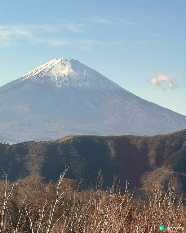 去了富士山周邊遊玩，箱根溫泉♨️，強羅，大涌谷，王子outl...