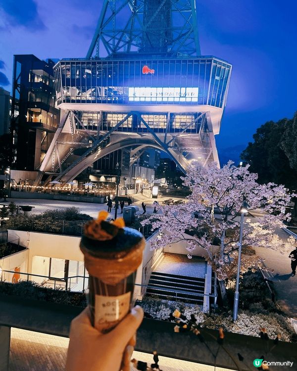 名古屋機場機場溫泉，常滑招財貓像，名古屋電視塔