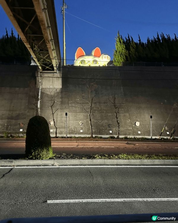 名古屋機場機場溫泉，常滑招財貓像，名古屋電視塔