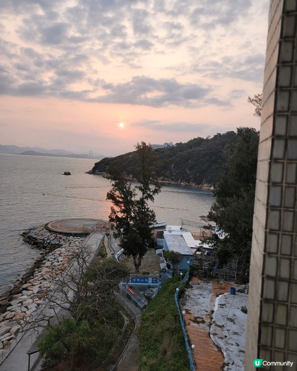 長洲風景美如畫，住宿華威酒店可以看美麗的日出風景。